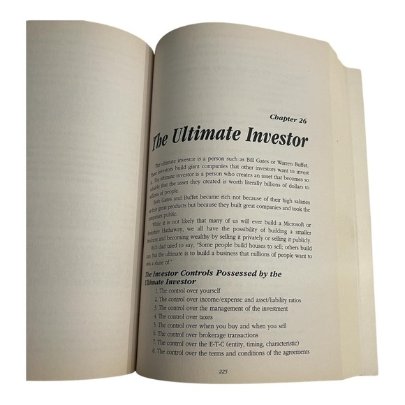 Book “Rich dad’s guide to investing” by Robert Kiyosaki 
Slightly used - Picture 7 of 9